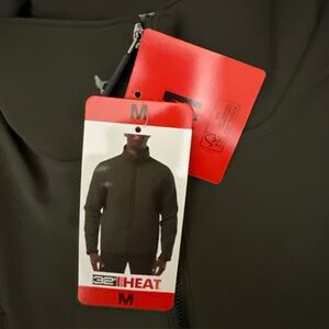 32 Degrees Men's Dark Green Performance Jacket